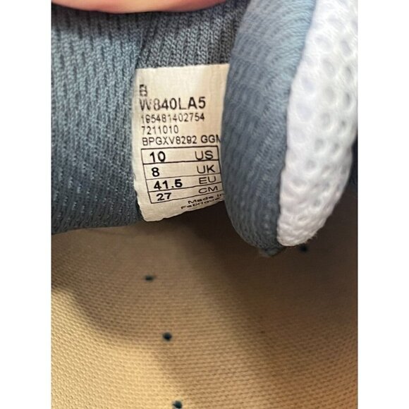 New Balance Womens 840 V5 W840LA5 Gray Running Course Sneakers  Size 10 - Picture 5 of 13